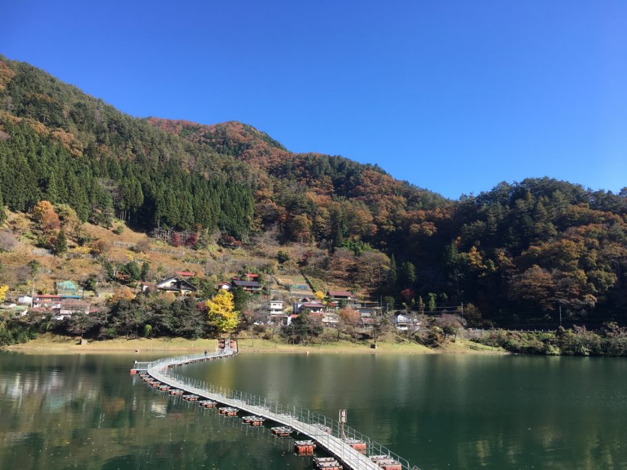 留浦浮橋　バス通り側